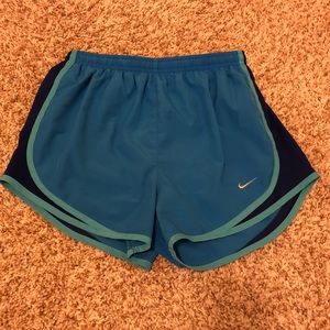 Blue Nike Running Shorts